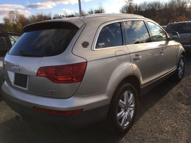 WA1BY74L67D034777 - 2007 AUDI Q7 BROWN photo 4