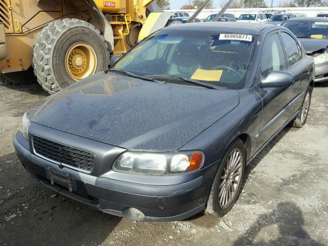 YV1RS58D832255813 - 2003 VOLVO S60 GRAY photo 2