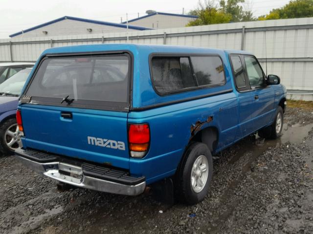 4F4CR16A7TTM43328 - 1996 MAZDA B2300 CAB TEAL photo 4