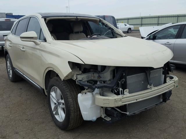 2LMTJ8LRXGBL67404 - 2016 LINCOLN MKX RESERV CREAM photo 1