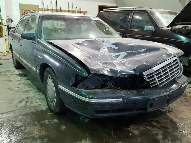 1G6KD54Y9VU289196 - 1997 CADILLAC DEVILLE GREEN photo 1