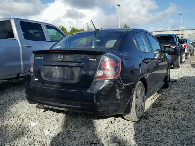 3N1AB6AP5CL738612 - 2012 NISSAN SENTRA 2.0 BLACK photo 4