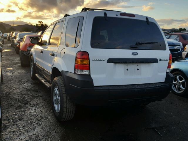 1FMCU96H16KA74832 - 2006 FORD ESCAPE HEV WHITE photo 3