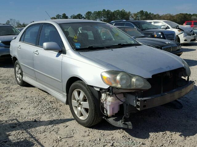 1NXBR32E17Z837489 - 2007 TOYOTA COROLLA CE SILVER photo 1