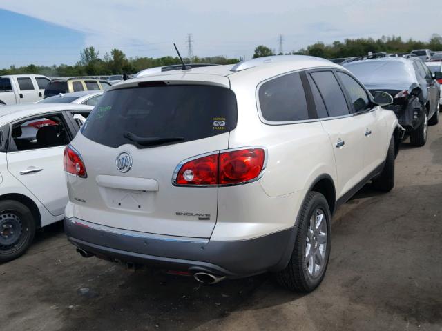 5GALVBED6AJ103037 - 2010 BUICK ENCLAVE CX WHITE photo 4