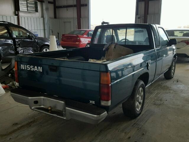 1N6SD16S2TC359443 - 1996 NISSAN TRUCK KING GREEN photo 4