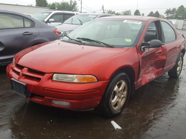 1B3EJ56H9YN245182 - 2000 DODGE STRATUS ES RED photo 2