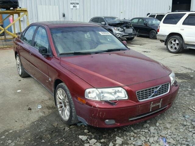 YV1TS592661431576 - 2006 VOLVO S80 2.5T RED photo 1