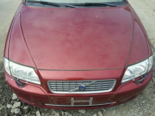 YV1TS592661431576 - 2006 VOLVO S80 2.5T RED photo 7