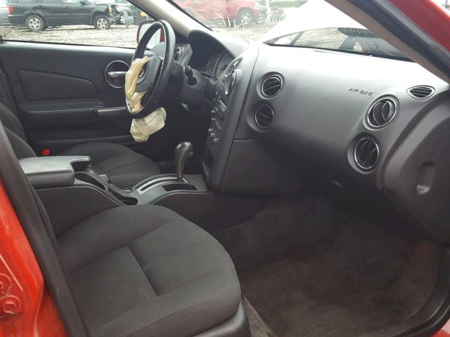 2G2WP552781146400 - 2008 PONTIAC GRAND PRIX RED photo 5