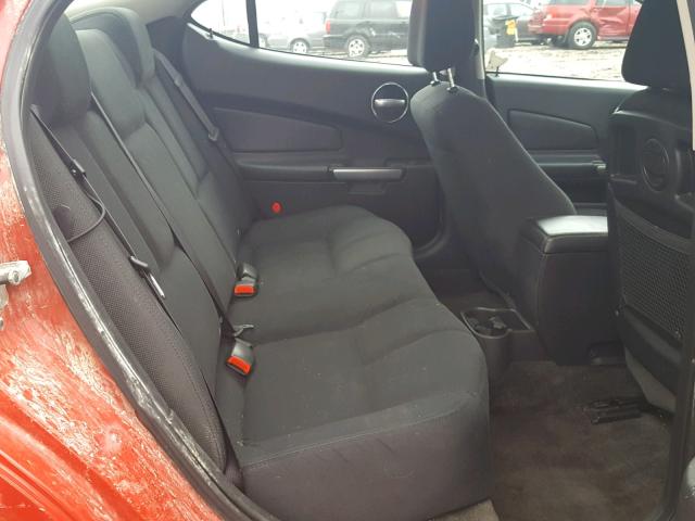 2G2WP552781146400 - 2008 PONTIAC GRAND PRIX RED photo 6