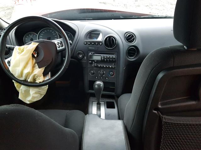 2G2WP552781146400 - 2008 PONTIAC GRAND PRIX RED photo 9