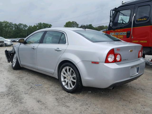 1G1ZE5EB1AF217368 - 2010 CHEVROLET MALIBU LTZ 银色 照片 3