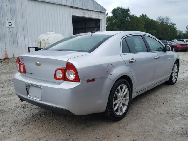1G1ZE5EB1AF217368 - 2010 CHEVROLET MALIBU LTZ 银色 照片 4