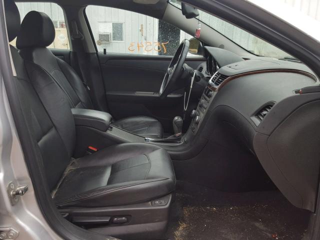 1G1ZE5EB1AF217368 - 2010 CHEVROLET MALIBU LTZ 银色 照片 5