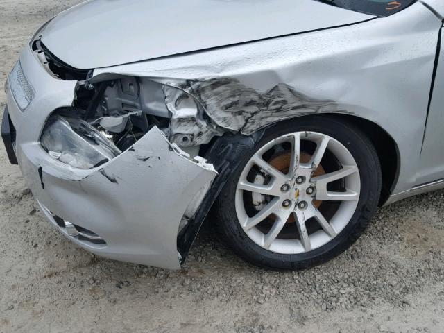 1G1ZE5EB1AF217368 - 2010 CHEVROLET MALIBU LTZ 银色 照片 9