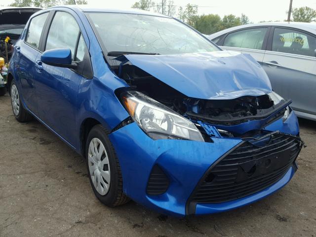 VNKKTUD39GA063590 - 2016 TOYOTA YARIS L BLUE photo 1