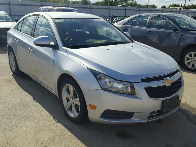 1G1PE5SB2E7140277 - 2014 CHEVROLET CRUZE LT SILVER photo 1