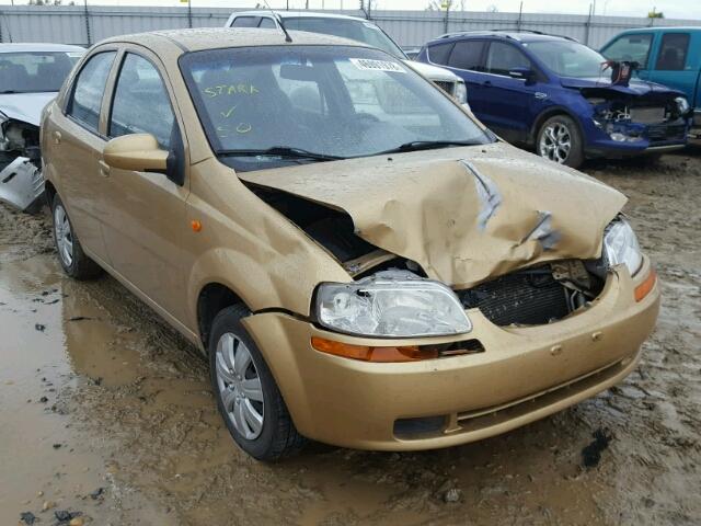 KL1TJ52644B126050 - 2004 CHEVROLET AVEO LS GOLD photo 1