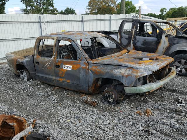 1B7GL2AZ6YS776969 - 2000 DODGE DAKOTA QUA BURN photo 9