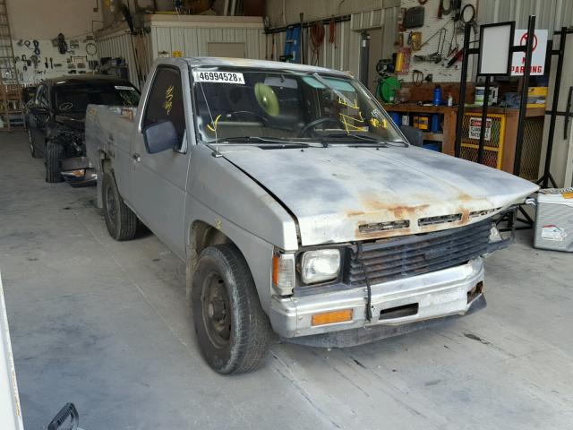 1N6ND11S9HC335197 - 1987 NISSAN D21 SHORT GRAY photo 1