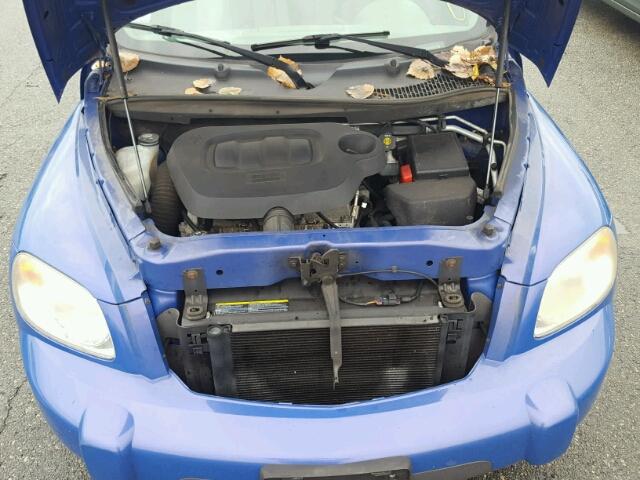 3GNDA13D28S590992 - 2008 CHEVROLET HHR LS BLUE photo 7