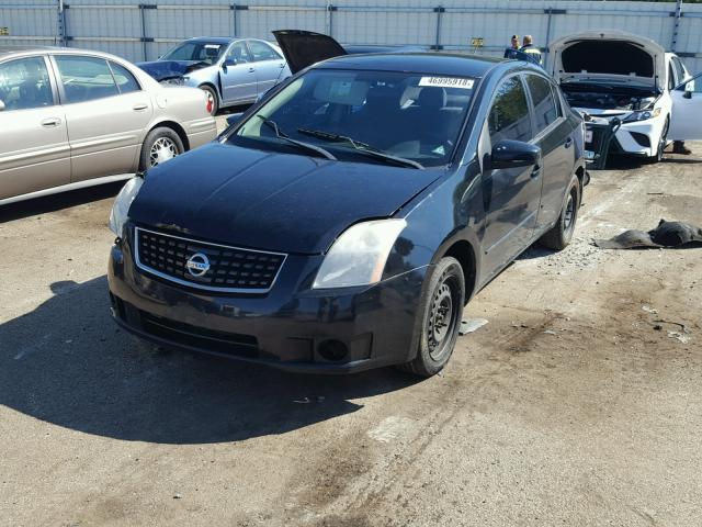 3N1AB61E39L645823 - 2009 NISSAN SENTRA 2.0 BLACK photo 2