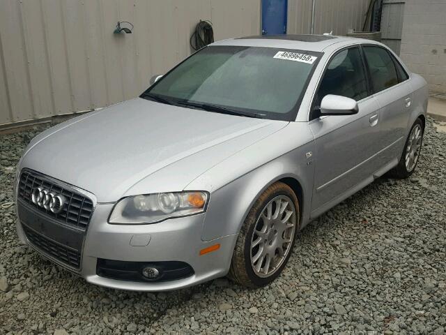 WAUGL78E96A027485 - 2006 AUDI S4 QUATTRO SILVER photo 2