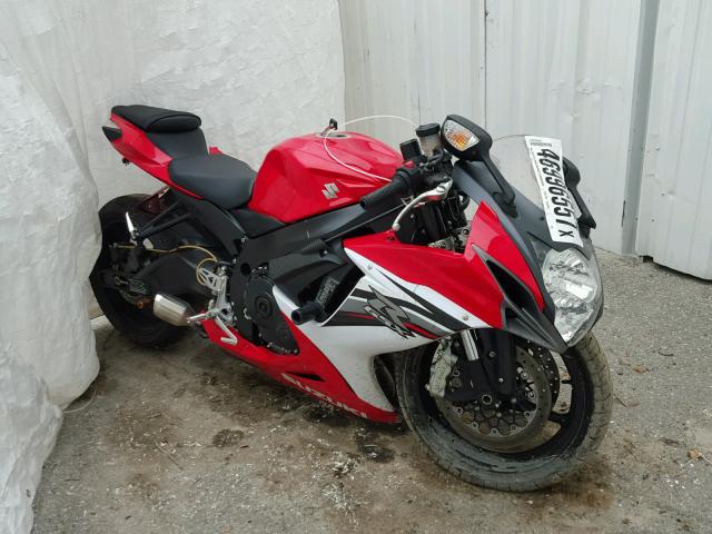 JS1GN7FAXD2101415 - 2013 SUZUKI GSX-R600 RED photo 1