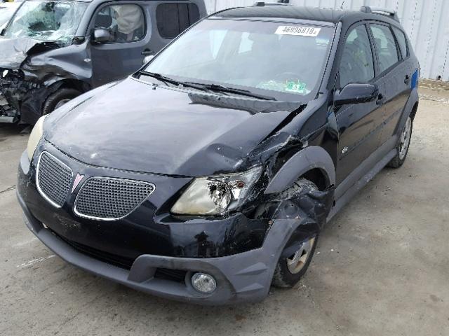 5Y2SL638X5Z469653 - 2005 PONTIAC VIBE BLACK photo 2