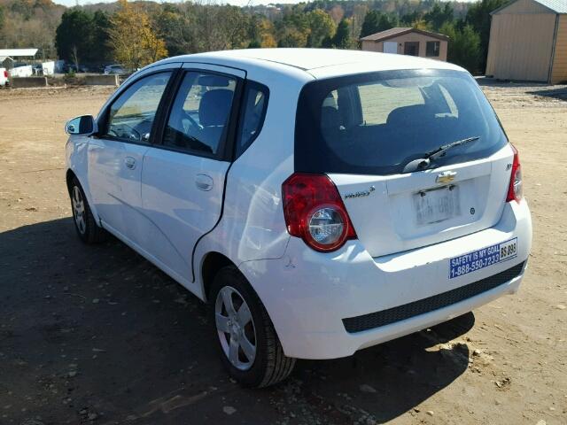KL1TD6DE9BB248644 - 2011 CHEVROLET AVEO LS 白色 照片 3