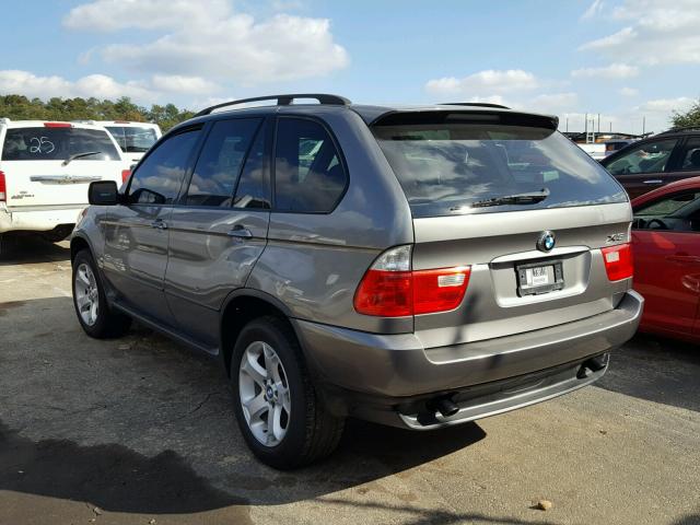 5UXFA13506LY38118 - 2006 BMW X5 3.0I CHARCOAL photo 3