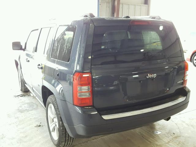 1C4NJPCB2FD209265 - 2015 JEEP PATRIOT LI GRAY photo 3