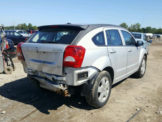 1B3HB48A99D240639 - 2009 DODGE CALIBER SX SILVER photo 4