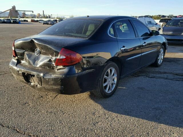 2G4WE567951233749 - 2005 BUICK LACROSSE C BLACK photo 4