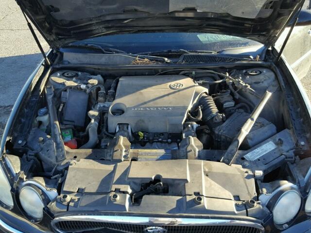 2G4WE567951233749 - 2005 BUICK LACROSSE C BLACK photo 7