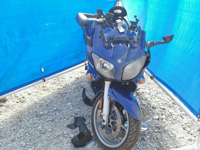 JYARP07E35A002746 - 2005 YAMAHA FJR1300 BLUE photo 9