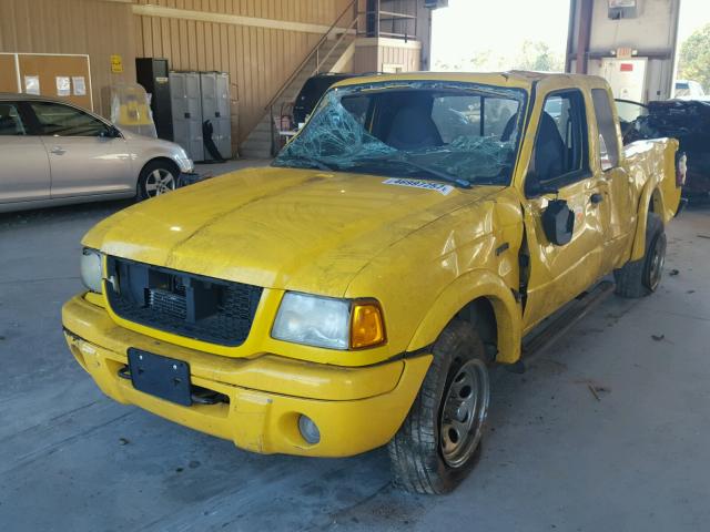 1FTZR45E82TA25416 - 2002 FORD RANGER SUP YELLOW photo 2