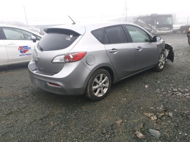 JM1BL1KF2B1443609 - 2011 MAZDA 3 I GRAY photo 4