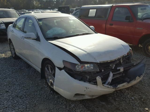 JH4CL96955C035667 - 2005 ACURA TSX WHITE photo 1