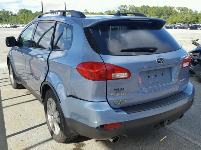 4S4WX9KD1A4401525 - 2010 SUBARU TRIBECA LI BLUE photo 3