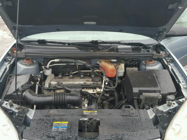 1G1ZS57F57F284833 - 2007 CHEVROLET MALIBU LS Mavi foto 7