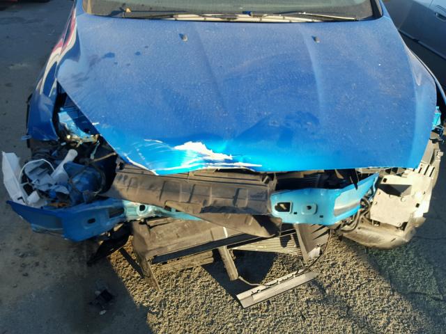 1FADP3K27FL222013 - 2015 FORD FOCUS SE BLUE photo 9