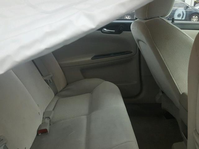 2G1WF5E30C1248730 - 2012 CHEVROLET IMPALA LS BLACK photo 6