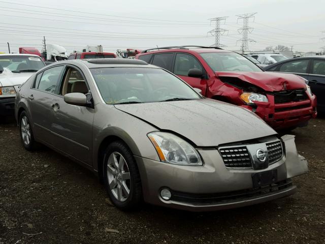 1N4BA41E74C879899 - 2004 NISSAN MAXIMA SE GRAY photo 1