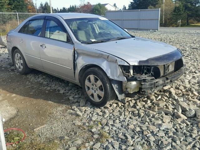 5NPET4AC4AH600053 - 2010 HYUNDAI SONATA GLS SILVER photo 9