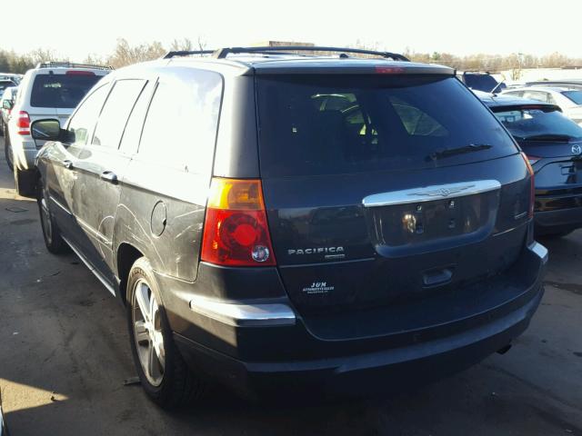 2A8GF78406R638852 - 2006 CHRYSLER PACIFICA L BLACK photo 3