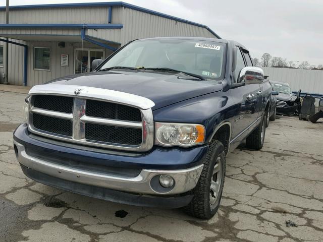 1D7HU18N44S761157 - 2004 DODGE RAM 1500 S BLUE photo 2