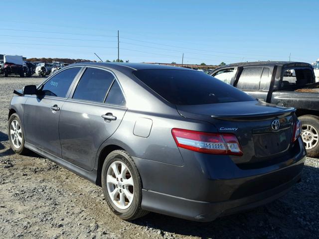 4T1BE46K27U098425 - 2007 TOYOTA CAMRY NEW GRAY photo 3