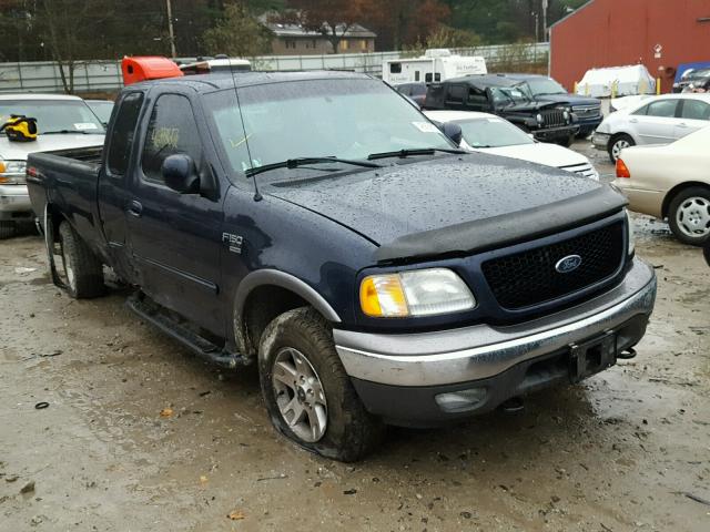 1FTRX18L03NA26676 - 2003 FORD F150 BLUE photo 1